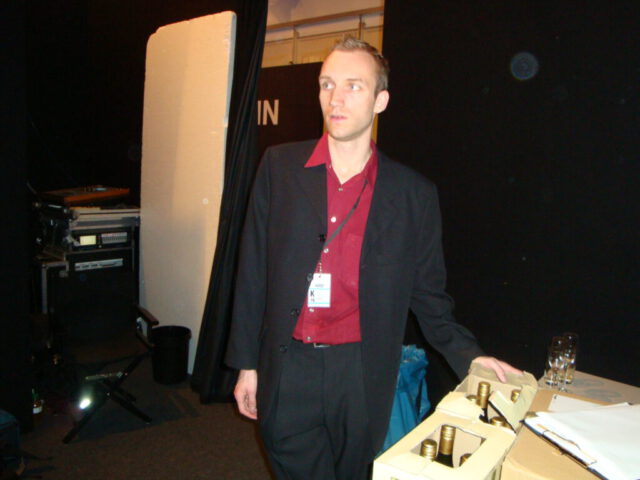 Karen ly Germany - Mercedes Benz Fashion Week Backstage
