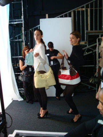 Karen ly Germany - Mercedes Benz Fashion Week Backstage