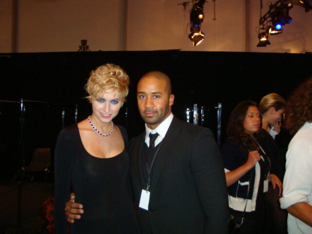 Karen ly Germany - Mercedes Benz Fashion Week Backstage